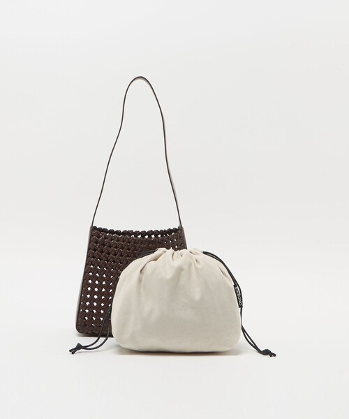ODETTE E ODILE（オデットエオディール）の「＜SINBONO＞Betty SLD-Bag（ショルダーバッグ・レディース・ダークブラウン/ブラック・FREE）」の21枚目の写真