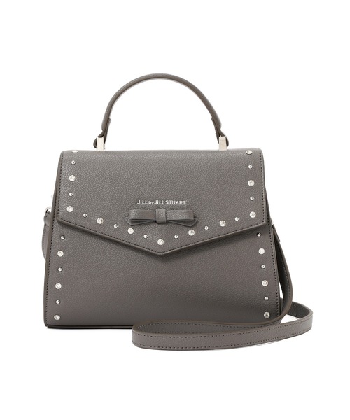 JILL by JILL STUART（ジルバイジルスチュアート）の「◇ビジュースタッズフラップショルダーバッグ（ショルダーバッグ・レディース・ホワイト/ピンク/グレー・FREE）」の17枚目の写真