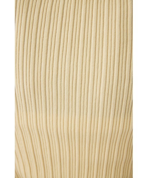 MOUSSY（マウジー）の「【EC・一部店舗限定】TULLE TRIM ハーフスリーブカーディガン（カーディガン/ボレロ・レディース・ホワイト/ライトイエロー/ブラック・FREE）」の14枚目の写真