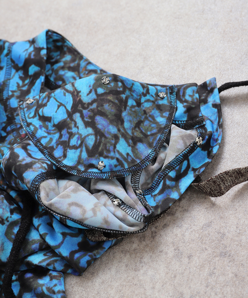 TOGA PULLA(トーガ プルラ)の「TOGA PULLA Smooth jersey L/S TP252-JK238:カットソー(Tシャツ/カットソー・レディース・ブルー・38)」の12枚目の写真