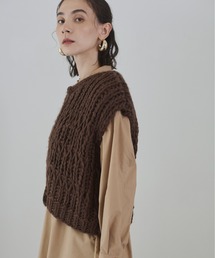 ANGIE | ハンドニットベスト(ベスト)