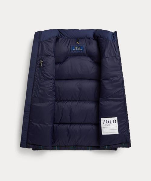 POLO RALPH LAUREN CHILDRENSWEAR(ポロ ラルフ ローレン チルドレンズウェア)の「チェック ダウン ベスト(ダウンベスト・キッズ・マルチ・XL/S/M/L)」の4枚目の写真