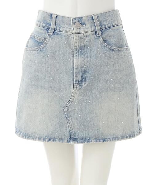 INGNI（イング）の「オーロラストーンデニムミニスカート（デニムスカート・レディース・ブルー系その他3/ブルー系その他/グレー・FREE）」の15枚目の写真