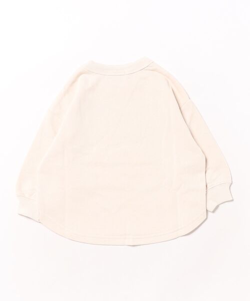 FOV（フォブ）の「フォブ F/B DOG トレーナー（スウェット・キッズ・アイボリー/アッシュグレー/チャコールグレー・120cm/100cm/130cm/110cm/90cm）」の4枚目の写真