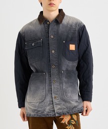 KHOKI(RbL)́yKHOKI / RbLzVintage-effect work coat(~^[WPbg)