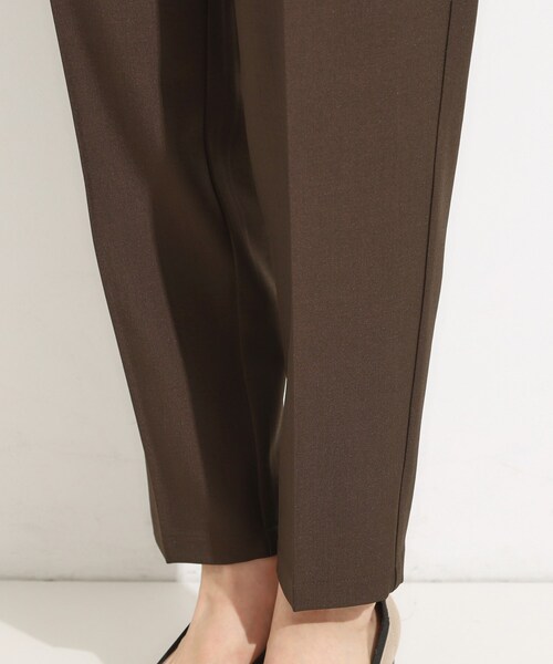 DRESKIP(ドレスキップ)の「【洗濯機可】きれいめにもカジュアルにも 麻調テーパードパンツ(その他パンツ・レディース・ブルー系その他/ブラウン系その他/チャコールグレー・04/03/02/01)」の22枚目の写真