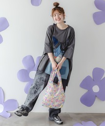 652434:スカラー5柄展開 折り畳みエコバッグ