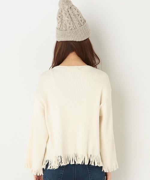 Another Edition（アナザーエディション）の「★★リブタチキリプルオーバー2/AEBC　COリブタチキリPOⅡ◆（Tシャツ/カットソー・レディース・オフホワイト/ライトグレー/オリーブ・フリー）」の15枚目の写真