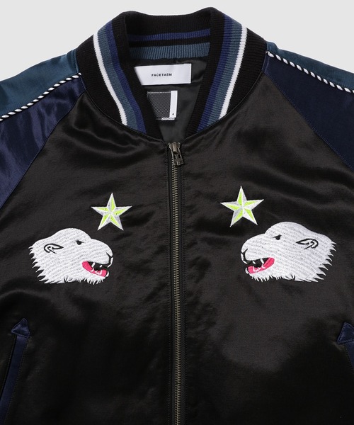 FACETASM（ファセッタズム）の「THULE SOUVENIR JACKET（その他アウター・メンズ・ブラック・3/4）」の3枚目の写真