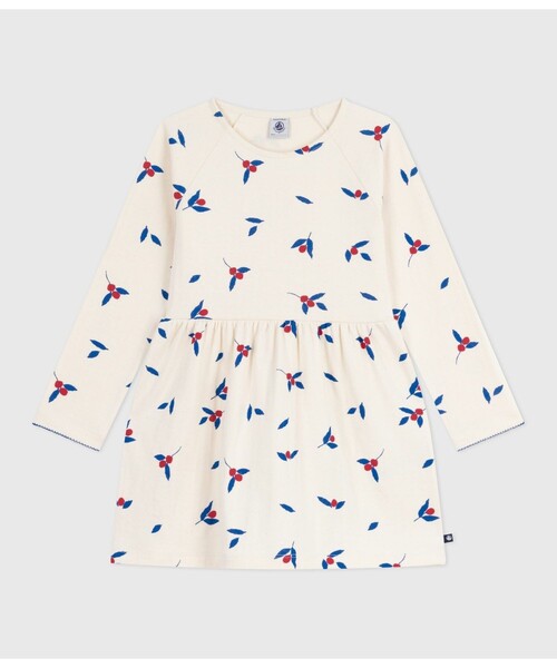 PETIT BATEAU（プチバトー）の「ワンピース（ワンピース・キッズ・ホワイト系その他・6YEAR/8YEAR/10YEAR/12YEAR）」の4枚目の写真