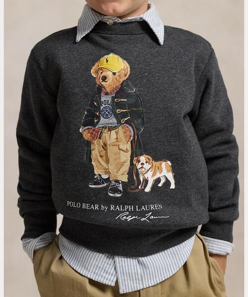 Polo ベア ヘザード フリース スウェットシャツ（スウェット）｜POLO