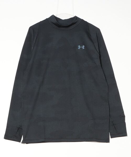 UNDER ARMOUR（アンダーアーマー）の「アンダーアーマー  UAモチベート ジャカード ロングスリーブ シャツ（シャツ/ブラウス・メンズ・ブラック/グレー・S/M/L/LL/3L）」の2枚目の写真