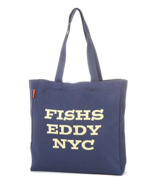 Fishs Eddy(フィッシュエディ)】キャンパスロゴトート（トートバッグ