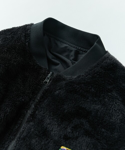 FREAK'S STORE(フリークスストア)の「限定展開 リラックスフィット ナイロン フリース リバーシブル MA-1/ジップアップブルゾン(MA-1・メンズ・グレイッシュベージュ/ブラック/オリーブ/ネイビー/ダークグレー・LARGE/MEDIUM/SMALL)」の14枚目の写真