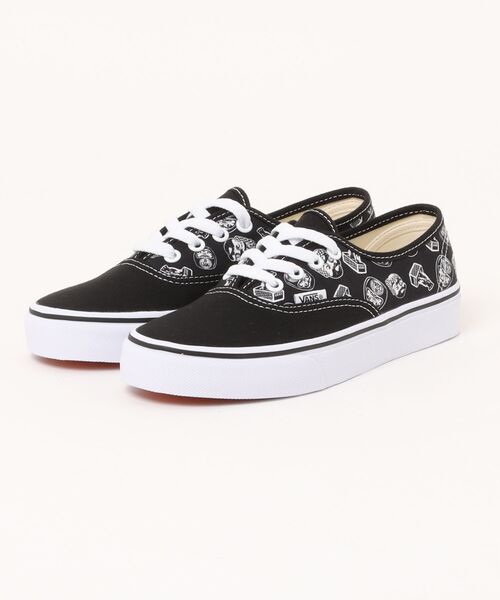 VANS AUTHENTIC レザー V44CF M.BLACK 26.5 新品 国内1月29日発売/4月29日再販予定】バンズ オーセンティック レザー