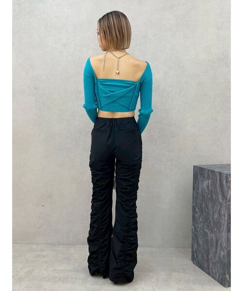 EVRIS（エヴリス）の「アンサンブルチェーンニットトップス（ニット/セーター・レディース・グレー/ブルー/ブラック・FREE）」の22枚目の写真