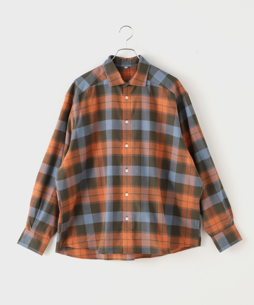 BASERANGE/ベースレンジ】CLAUDE SHIRT：シャツ