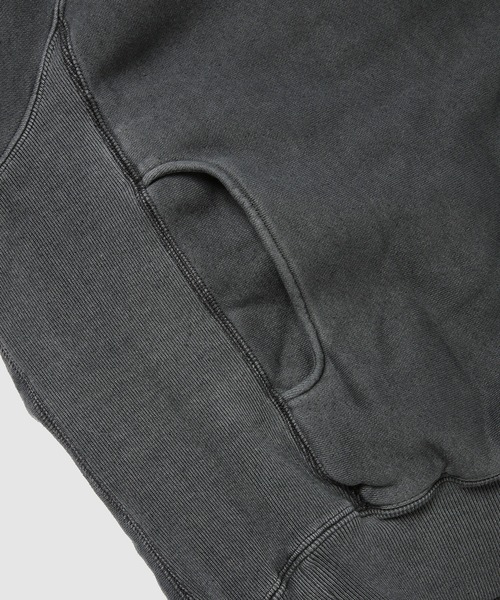 SUGARHILL（シュガーヒル）の「HALF ZIP HOODIE（パーカー・メンズ・グリーン系その他/パープル系その他・2）」の6枚目の写真