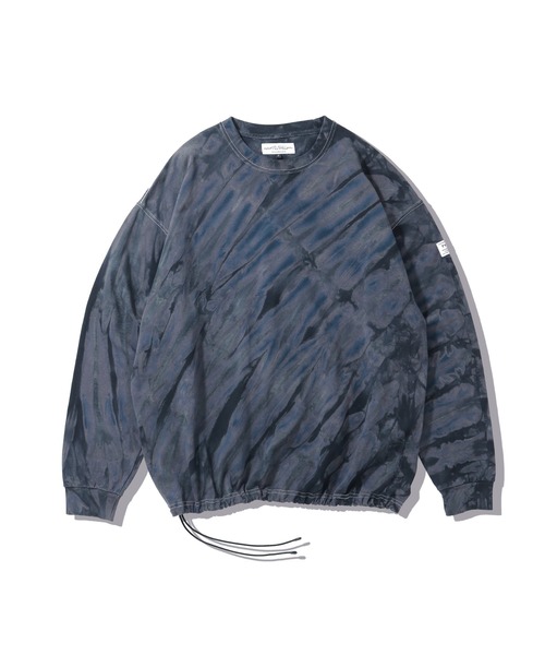 elephant TRIBAL fabrics TIE-DYE FAT LONG T-SH