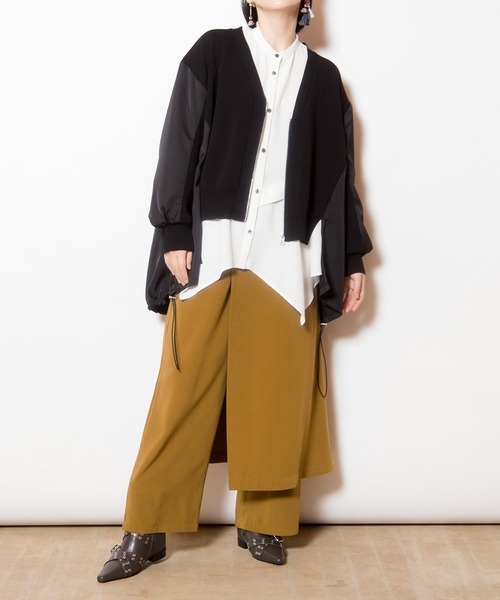 セール】フレアーヘムシャツブラウス（シャツ/ブラウス）｜OSMOSIS