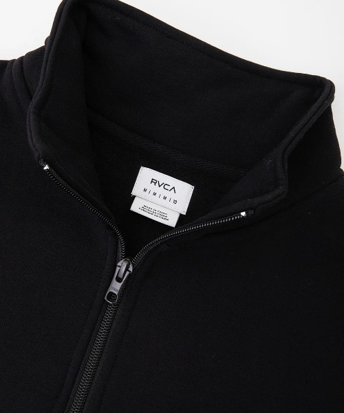 RVCA(ルーカ)の「【RVCA/ルーカ】24AW METALURGY HALF ZIP/ハーフジップバックプリントスタンドカラースウェットトレーナー(スウェット・レディース・ホワイト/ブラック/サンドベージュ・SMALL/MEDIUM)」の12枚目の写真