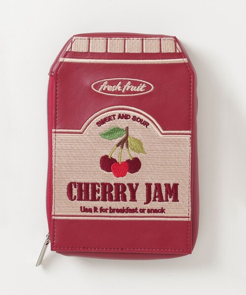 fredy emue(フレディエミュ)の「刺しゅうパッケージポーチ(ポーチ・レディース・マスタード/レッド系その他/グリーン系その他4・FREE)」の13枚目の写真