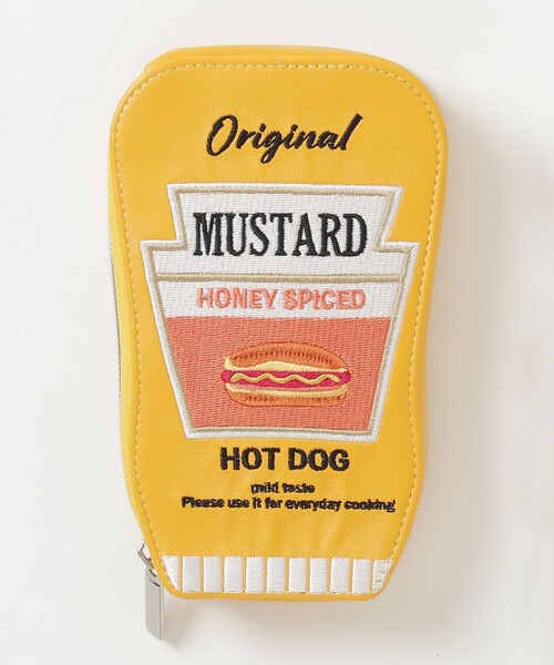 fredy emue(フレディエミュ)の「刺しゅうパッケージポーチ(ポーチ・レディース・マスタード/レッド系その他/グリーン系その他4・FREE)」の14枚目の写真