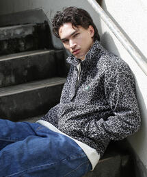 MANASTASH（マナスタッシュ）の「MANASTASH/マナスタッシュ CHILLIWACK PULLOVER LEOPARD チリワックプルオーバー　レオパード（ブルゾン）」