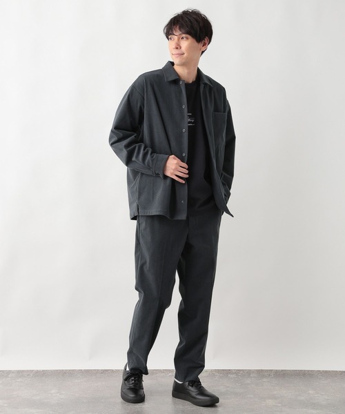 GLOBAL WORK(グローバルワーク)の「やわらかリッチコーデュロイシャツ/576411(シャツ/ブラウス・メンズ・チャコールグレー/ダークブラウン/ベージュ・XL/L/M/S)」の18枚目の写真