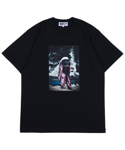 MEDICOM TOY(メディコムトイ)の「MLE × THE オリバーな犬、(GOSH!!) このヤロウ MOVIE "BACK VIEW" TEE(Tシャツ/カットソー・メンズ・ブラック/ホワイト・MEDIUM/X-LARGE/LARGE/SMALL)」の2枚目の写真