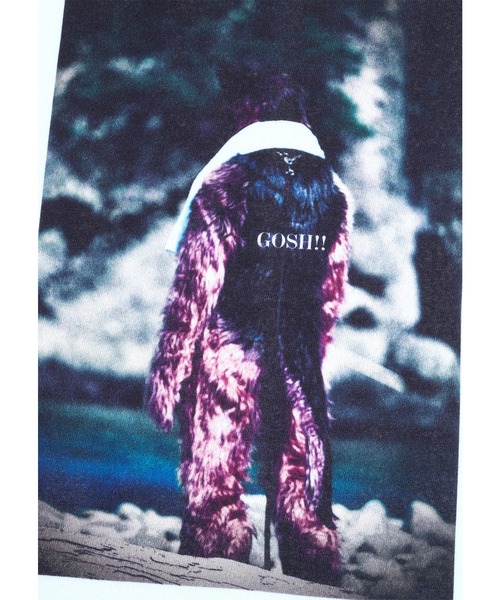 MEDICOM TOY(メディコムトイ)の「MLE × THE オリバーな犬、(GOSH!!) このヤロウ MOVIE "BACK VIEW" TEE(Tシャツ/カットソー・メンズ・ブラック/ホワイト・MEDIUM/X-LARGE/LARGE/SMALL)」の3枚目の写真