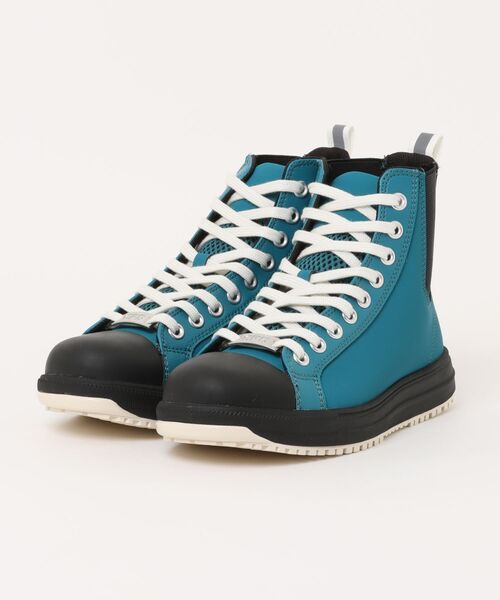 CONVERSE(コンバース)の「converse コンバース ALL STAR PS SIDEGORE DB HI【つま先保護芯/幅広3E】メンズ レディース 作業靴 CPD(オールスターPSサイドゴアDBHI) 33701962(その他シューズ・メンズ・レッド/イエロー/グリーン系その他・23.5cm/24.0cm/24.5cm/25.0cm/25.5cm/26.0cm/26.5cm/27.0cm/27.5cm/28.0cm/29.0cm/23.0cm)」の2枚目の写真