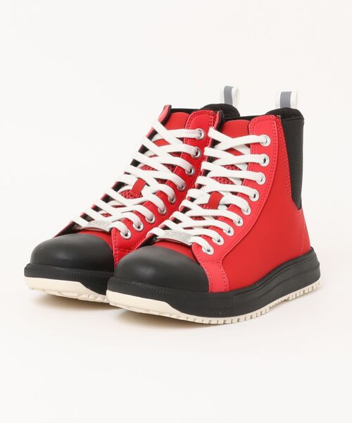 CONVERSE(コンバース)の「converse コンバース ALL STAR PS SIDEGORE DB HI【つま先保護芯/幅広3E】メンズ レディース 作業靴 CPD(オールスターPSサイドゴアDBHI) 33701962(その他シューズ・メンズ・レッド/イエロー/グリーン系その他・23.5cm/24.0cm/24.5cm/25.0cm/25.5cm/26.0cm/26.5cm/27.0cm/27.5cm/28.0cm/29.0cm/23.0cm)」の1枚目の写真