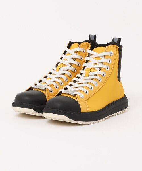 CONVERSE(コンバース)の「converse コンバース ALL STAR PS SIDEGORE DB HI【つま先保護芯/幅広3E】メンズ レディース 作業靴 CPD(オールスターPSサイドゴアDBHI) 33701962(その他シューズ・メンズ・レッド/イエロー/グリーン系その他・23.5cm/24.0cm/24.5cm/25.0cm/25.5cm/26.0cm/26.5cm/27.0cm/27.5cm/28.0cm/29.0cm/23.0cm)」の3枚目の写真