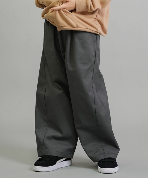 Dickies(ディッキーズ)の「【ムラサキスポーツ限定】Dickies/ディッキーズ DK イージーバルパンツ キッズ ロンパン 253K40M201(その他パンツ・キッズ・チャコール/ブラック/カーキ・130cm/140cm/150cm/160cm)」の2枚目の写真