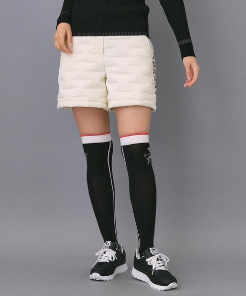 adabat（アダバット）の「EVEN 1月号掲載商品【ADABAT NAVY】ストレッチダウンショーツ（その他パンツ・レディース・ホワイト/ネイビー・42/40/38）」の10枚目の写真