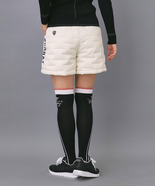 adabat（アダバット）の「EVEN 1月号掲載商品【ADABAT NAVY】ストレッチダウンショーツ（その他パンツ・レディース・ホワイト/ネイビー・42/40/38）」の11枚目の写真