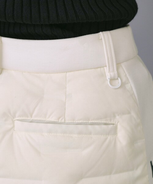 adabat（アダバット）の「EVEN 1月号掲載商品【ADABAT NAVY】ストレッチダウンショーツ（その他パンツ・レディース・ホワイト/ネイビー・42/40/38）」の21枚目の写真