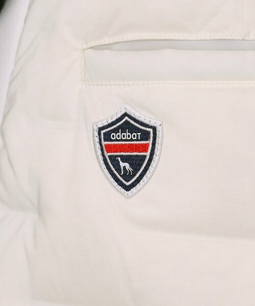 adabat（アダバット）の「EVEN 1月号掲載商品【ADABAT NAVY】ストレッチダウンショーツ（その他パンツ・レディース・ホワイト/ネイビー・42/40/38）」の22枚目の写真