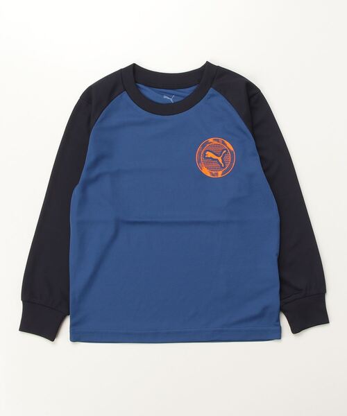 PUMA（プーマ）の「プーマ PUMA ACTIVE SPORTS ポリ LS Tシャツ_（Tシャツ/カットソー・キッズ・オリーブ/ブラック/ネイビー・120cm/130cm/140cm/150cm/160cm）」の3枚目の写真