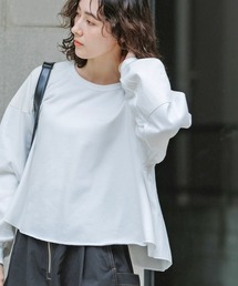 Garance et VioLette（ギャランスエトヴィオレット）の「Garance et VioLette/ギャランスエトヴィオレット フレア ショートスウェット（スウェット・レディース）」