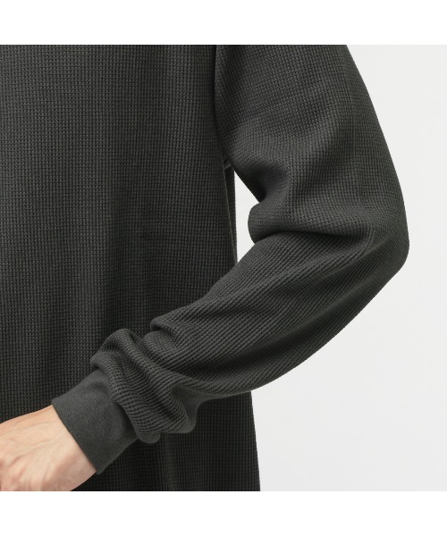 NEW BALANCE（ニューバランス）の「【別注】ニューバランス New Balance THE CITY ワッフルロングスリーブTシャツ シューパッ 限定コラボ（Tシャツ/カットソー・メンズ・オフホワイト/ベージュ/ダークグレー・S/M/L/LL）」の8枚目の写真