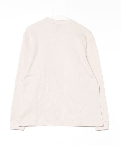 NEW BALANCE（ニューバランス）の「【別注】ニューバランス New Balance THE CITY ワッフルロングスリーブTシャツ シューパッ 限定コラボ（Tシャツ/カットソー・メンズ・オフホワイト/ベージュ/ダークグレー・S/M/L/LL）」の12枚目の写真