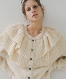 LAATO | frill frill knit cardigan(ニット/セーター)