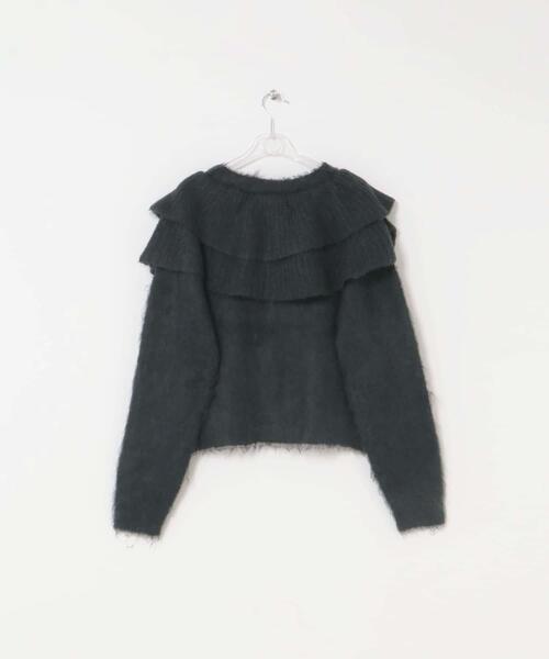 セール】frill frill knit cardigan（ニット/セーター）｜LAATO