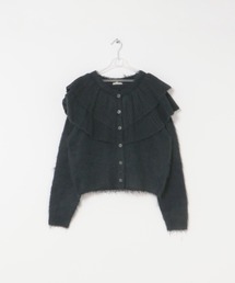 LAATO | frill frill knit cardigan(ニット/セーター)