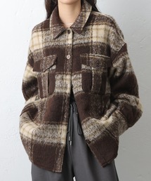 COLONY 2139 | シャギーチェックシャツアウター(その他アウター)
