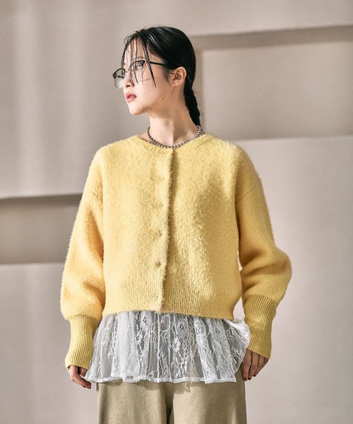 LEPSIM（レプシィム）の「裾アソートレイヤード2　582455（Tシャツ/カットソー・レディース・ホワイト/ブラック/オフホワイト・FREE/TALL）」の2枚目の写真