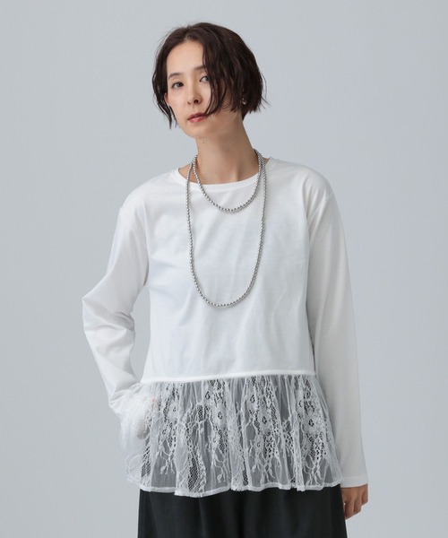 裾アソートレイヤード2 582455（Tシャツ/カットソー）｜LEPSIM