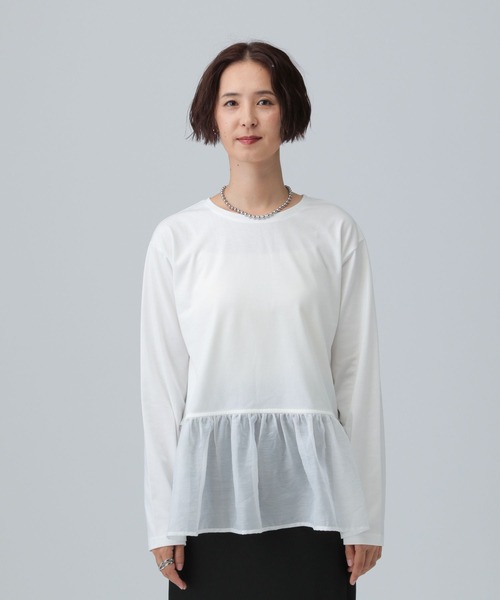 裾アソートレイヤード2 582455（Tシャツ/カットソー）｜LEPSIM